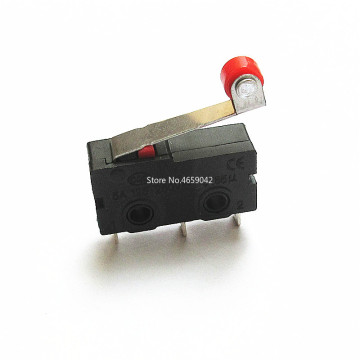 10PCS Mini Micro Switch 3Pin With Roller Limit Switch KW12-N
