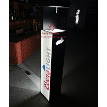 Automatic touch free floor standing sanitizer dispenser