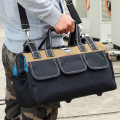 Tool Bag Portable Electrician Bag Multifunction Repair Installation Canvas Large Thicken Tool Bag Work Pocket