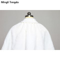 Mingli Tengda Ivory/White Fur Shawl Wedding Jacket Bridal Bolero Shrug Wrap Wedding Coat Keep Warm Cape Cloak Bolero Mariage
