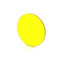round diameter 25mm yellow color filter optical filter JB510 GG515 510nm