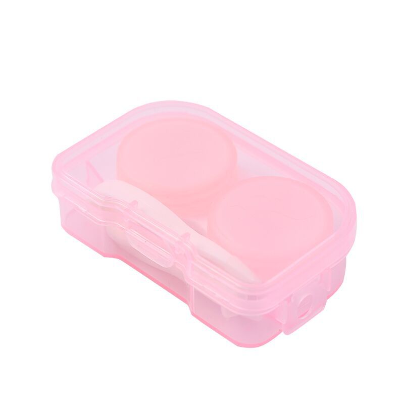 1Pc New Convenient Travel Contact Lens Case for Eyes Care Kit Holder Container Glasses Contact Lenses Box Contacts Case