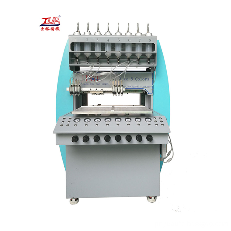 8 Color Pvc Silicone Dispensing Machine 8 Color Pvc Silicone Dispensing Machine