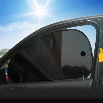 2PCS 65x38cm Car Sunshade Protection Visor Chic Mesh Suction Cup Car Side Window Shades Cling Sunshades Sun Shade Cover