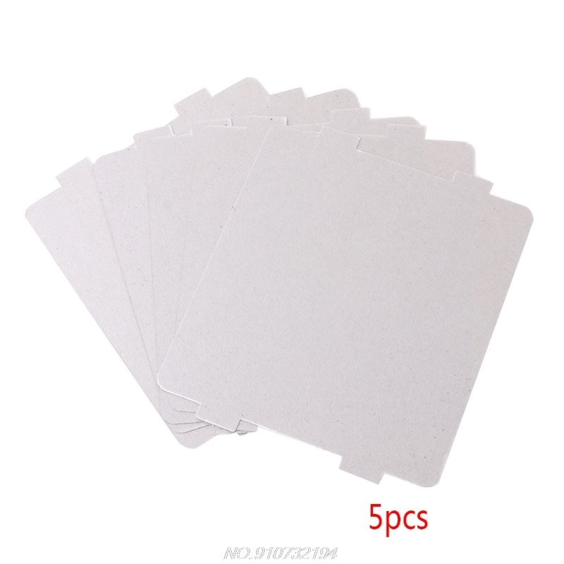 5Pcs Mica Plates Sheets Microwave Oven Repairing Part 108x99mm Kitchen For Midea N17 20 Dropshipping
