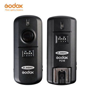 Godox 2.4GHz 16 Channels Wireless Remote Flash Studio Strobe Trigger & Receiver Shutter for Canon 5D 6D 7D 5D Mark III 60D 600D