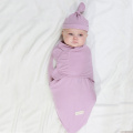 Soft Babies Sleeping Bags Newborn Baby Cocoon Swaddle Wrap Envelope Cottonbaby Blanket Swaddling Wrap+Hats