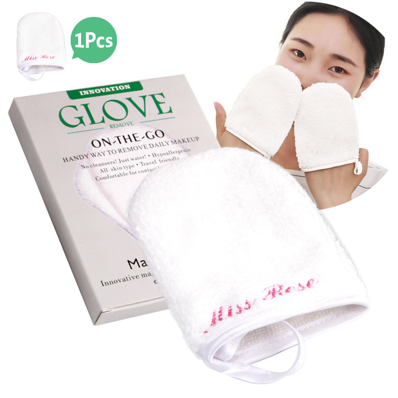 1 Pc Beauty Makeup Remover Gloves Micro Fiber Cloth Towel Reusable Face Towels Cleaning Washing Face Makeup Removel Tool