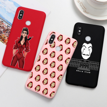 Spain TV Money Heist House Paper La Casa de papel Case For Xiaomi Redmi Note 9 9s 8 8T K30 K20 7 6 5 Pro Max Plus 7A 8A Fundas