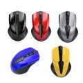 2.4G Wireless Mouse Portable Optical 4 Buttons 2000 DPI Ergonomic Mice for Computer PC Laptop