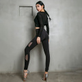 New Latin Dancing Pants Women Sexy Mesh Splicing Black Tights Salsa Samba Cha Cha Training Dancewear Adult Latin Leggings BL5119