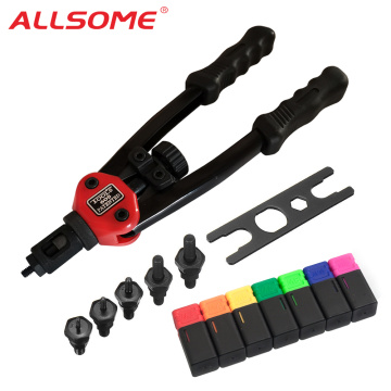 ALLSOME BT-605 Riveter Gun tool Hand Insert Rivet Nut Tool Manual Mandrels M3 M4 M5 M6 M8 M10 M12 HT2597