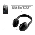 KUBITE MH2001 Wireless Headphones Transmitter on Ear Headset With FM Radio Wireless TV Headset Monitor Earphone for TV PC Smart