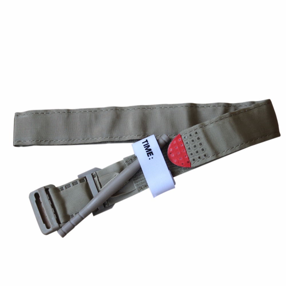 Outdoor survival Portable First Aid Quick Slow Release Buckle Medical Military Tactical Emergency Tourniquet Strap