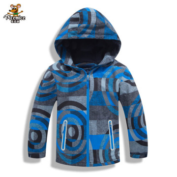 Boys Girls Jackets 2020 Spring Fashion Kids Boys Outerwear Waterproof Windproof Hooded Jackets For Children's Polar Fleece Coats