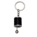Universal Funny Zinc Alloy 6 Speed Manual Gearbox Transmission Car Keychain Gear Box Lever Key Chain Key Ring Car Accessories