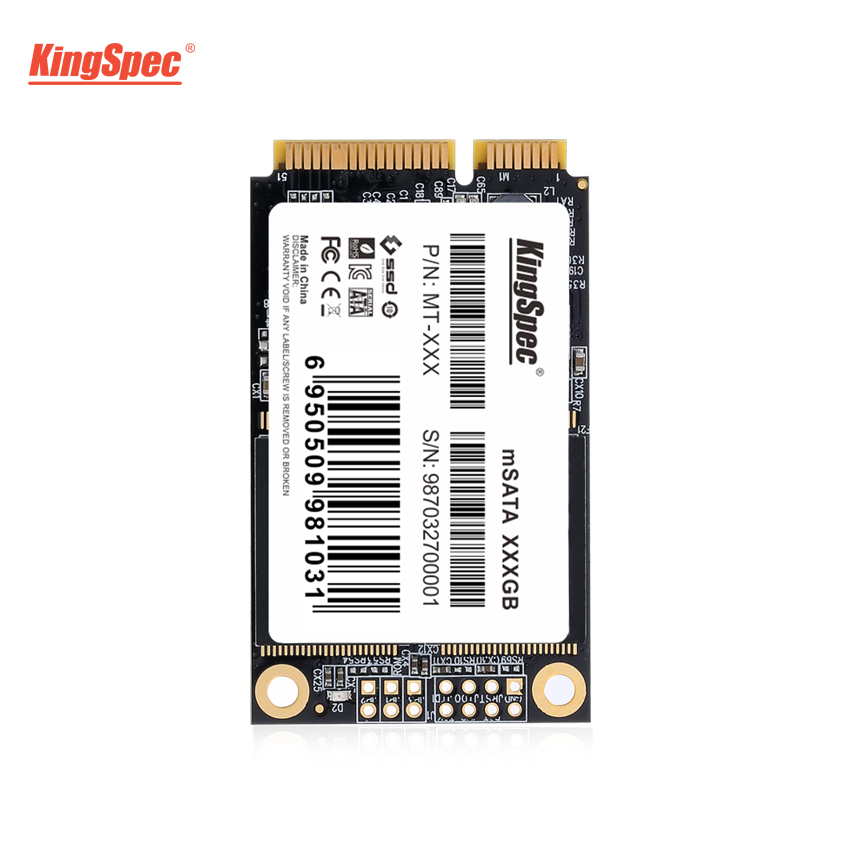 KingSpec MT-128 mSATA SSD 120GB Internal Hard Drive HD Mini SATA 128GB SSD High Quality Solid State Disk HDD For Laptop Desktops