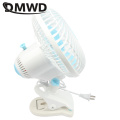 DMWD 2 Gears clip fan/table/wall mounted fan bed portable student mute cooler