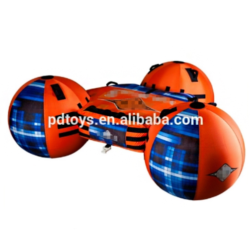 Spherical 3 Triple Rider Cockpit Inflatable Towable Tube 5