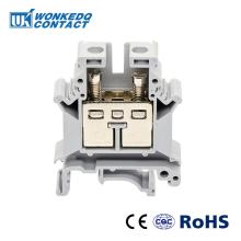 Din Rail Terminal Blocks 10Pcs UK-16 Universal Class Connector Screw Terminal UK16