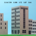 1/150 1/144 1/100 1/87 1/72 1/64 1/50 House Building Model Decoration City Sand Table Office Building Housing Building