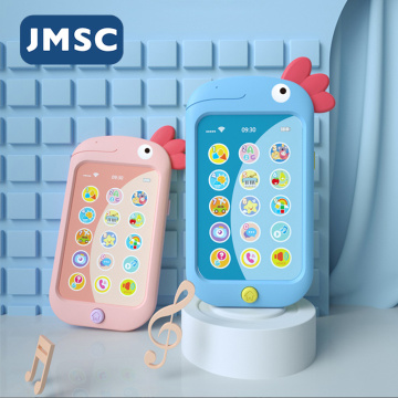 JMSC Baby Phone Toy Mobile Telephone Early Educational Chinese/English Learning Machine Teether Musical Multi-Function Kids