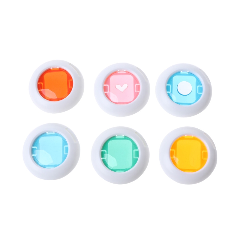 Instax Mini 8/8+/9/7s/KT 6 Pcs Colorful Filter Lens For Fuji Instant Film Camera Dropshipping