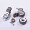 5pcs/Lot Office Chair Caster Wheels 1.5/2 Inch Swivel Caster Wheels Soft Rubber TPE Caster Wheels Replacement Furniture Hardware
