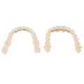 28pcs/set Resin Teeth Denture Upper Lower Shade A2 Manufactured Artificial Preformed Dentition Oral Care Material Tool