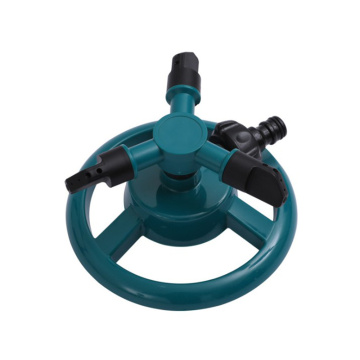 360 Degree Rotating Water Sprinkler Garden Sprinklers Automatic Watering Grass Lawn 3 Arms Nozzles Garden Irrigation Tools