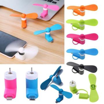 2 In 1 USB Mini Cool Fans Mobile Phone USB Gadget Air Cool Fan Summer USB Windmill Ventilador Fan for Samsung Android