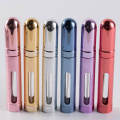 multicolorful Pink /gold Portable Travel Pocket Perfume Container Aftershave Atomiser Bottle Refillable Spray empty Bottles 12ML