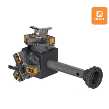 Pneumatic 3-Claw Six-Axis Robot Gripper