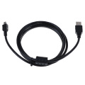 Mini USB 2.0 Port Charging Data Cable Pictures Video Data Transfer Charger Cables Cord Wire Line for Canon Camera Series 1.5m