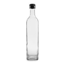 750ml square olive oil cooking oil glass bottle