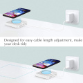 Plastic Stand Case for iPhone 12 Wireless Charger