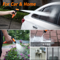 Rechargeable Car Washer Machine 1.5Mpa High Pressure Wireless Wash Gun with Water Pipe 10000mAh Battery Auto Wash Tools