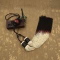 Durable Tai Chi Or Kung Fu Sword Tassel Martial Arts Hard Sword Tassel Multi Color White And Brown