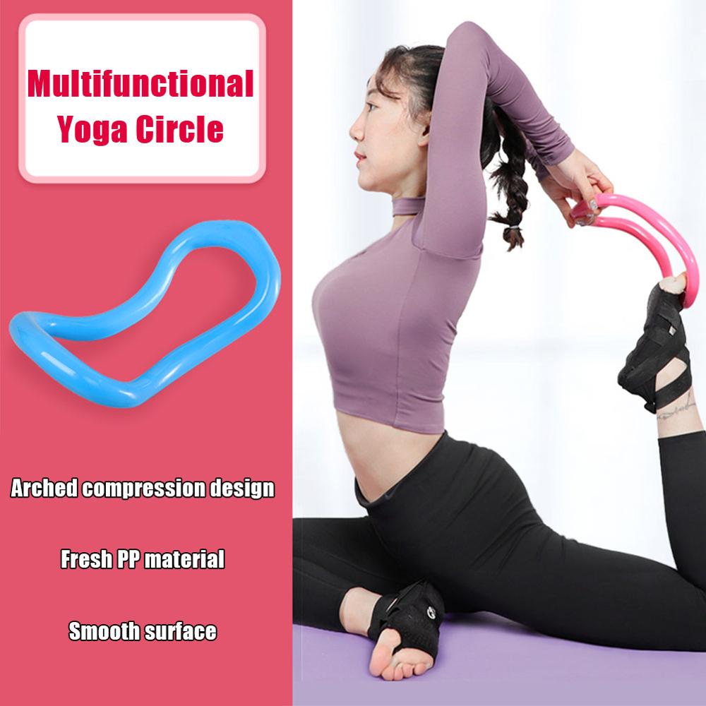 Yoga Circle Equipment Yoga Ring Pilates Workout Ring Loop Waist Shoulder Shape Pilates Bodybuilding for Home Training Accessorie