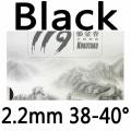 black 2.2mm H38-40