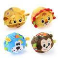 Cartoon Animal Baby Soft Plush Rattle Ball Mobile Ring Bell Baby Toy With Sound Newborn Infant Toddler Early Educational Toys