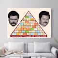 Swanson Pyramid Greatness Canvas Art Print Painting Poster Wall Picture For Living Room Home Decorative Bedroom Decor No Frame