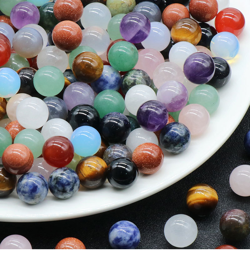 10MM Gemstone Balls Healing Crystal Energy Home Decor Decoration and Metaphysical