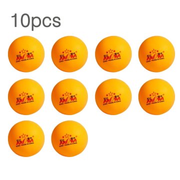 10 Pcs Professional Practice Ping-Pong Ball Table Tennis Ball In Bulk Competition Match Training Equipment Yellow Drop Shipping