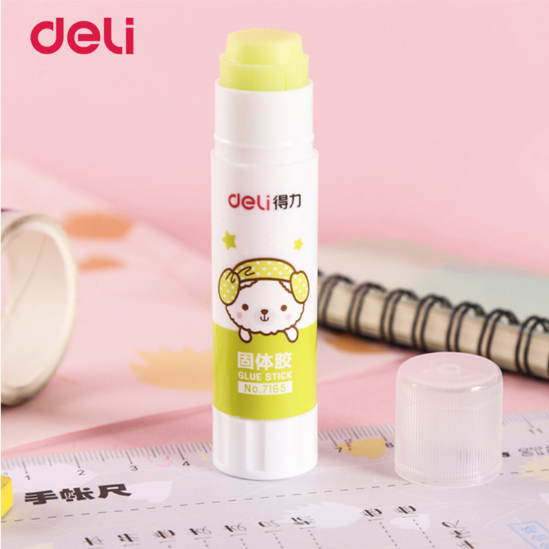 Deli 10 pcs a pack Stationery High viscosity solid glue stick for School student Children Strong adhesion solid glue for paper