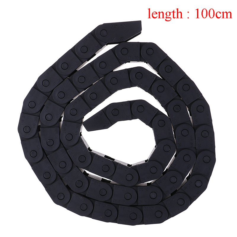 10*20mm 1M Bridge Cable Transmission Chains Towline Transmission Drag Chain Machine for Laser Cutting Engraving CNC Machine tool