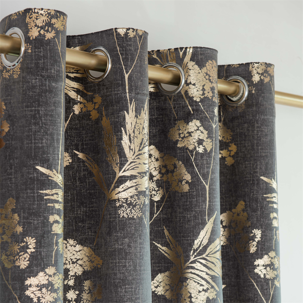 velvet curtain textile