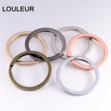 10pcs/lot 25mm 28mm 30mm Keyring Split Ring Key Ring For Key Chain Keychain Diy Jewelry Making Sleutelhanger Key Rings Wholesale