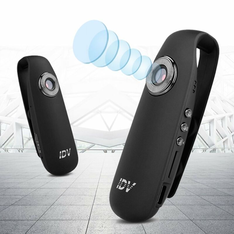 HD 1080P 130°Mini Camcorder Dash Cam Police Body Motorcycle Bike Motion Camera Back Mounted Camera