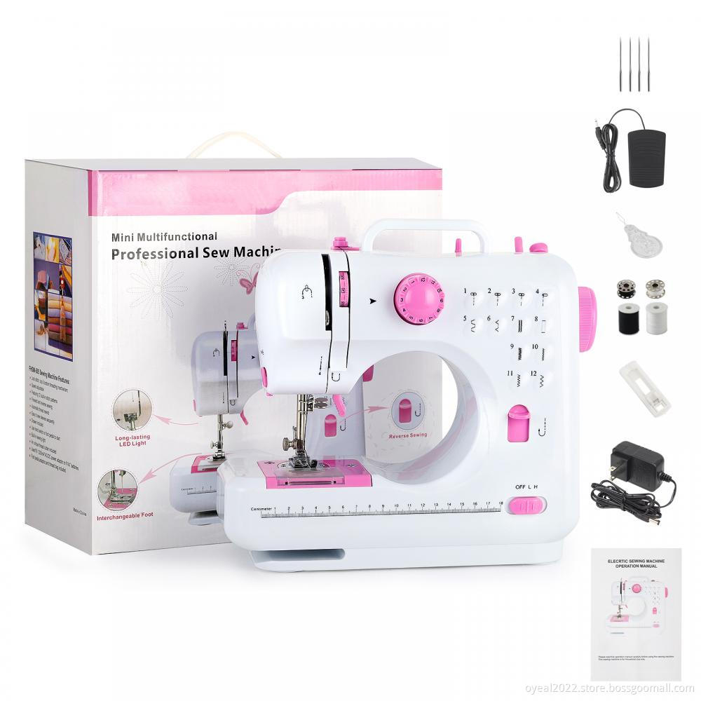 Mini Electric Portable Sewing Machine with 12 Stitches